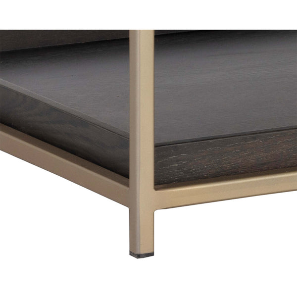 Home Fashion Rebel Console Table W/Drawers Charcoal Grey
