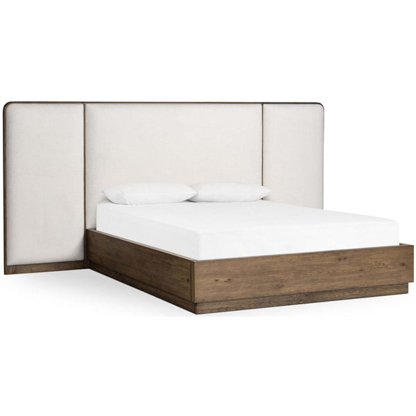 home fashion Regan King Bed Crete Ivory by Four Hands