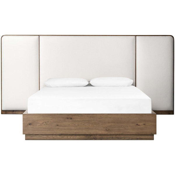 Home Fashion Regan Queen Bed Crete Ivory By Four Hands