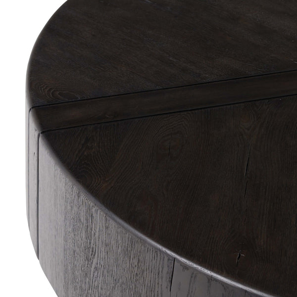 Home Fashion Rena Round Coffee Table Dark Espresso By Four Hands