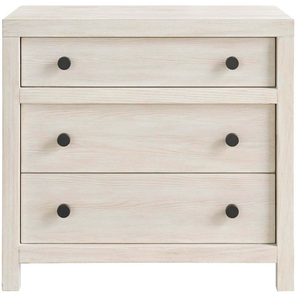 Home Fashion River Rock 3 Drawer Nightstand River Rock