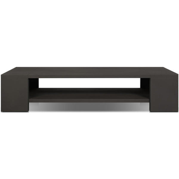 Home Fashion Roca Outdoor Metal Coffee Table Bronze By Four Hands
