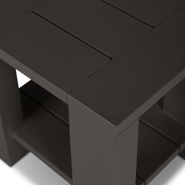 Home Fashion Roca Outdoor Metal End Table Bronze By Four Hands