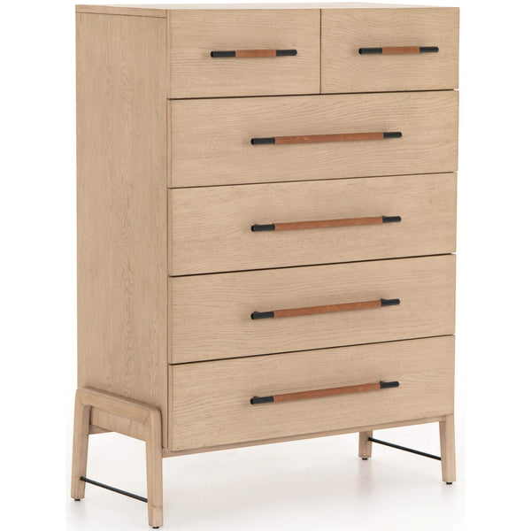 home fashion Rosedale 6 Drawer Tall Dresser by Four Hands