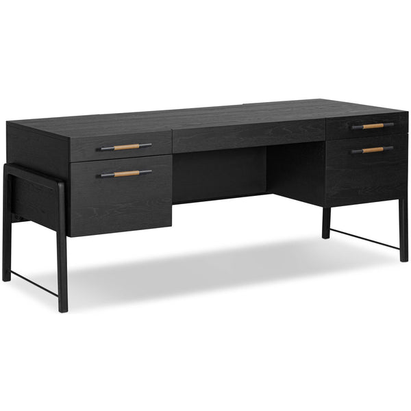 home fashion Rosedale Executive Desk Ebony by Four Hands