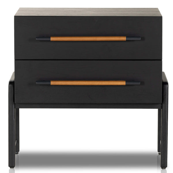 Home Fashion Rosedale Nightstand Ebony Oak By Four Hands
