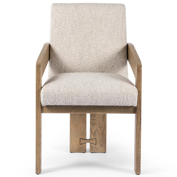 Home Fashion Roxy Dining Arm Chair Somerton Ash By Four Hands