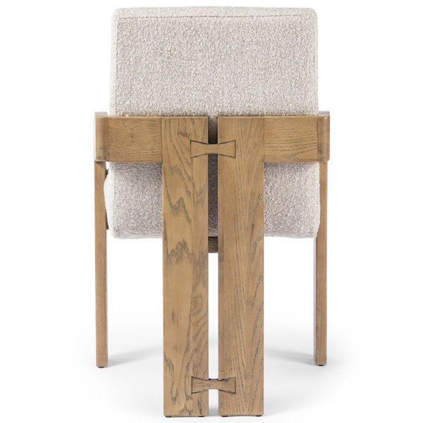 Home Fashion Roxy Dining Arm Chair Somerton Ash By Four Hands