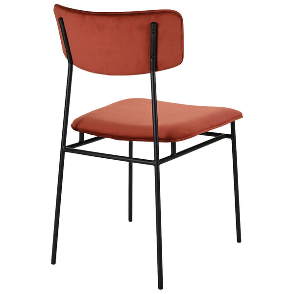 Home Fashion Sailor Dining Chair Dark Amber Set Of 2