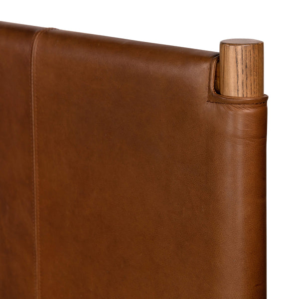 Home Fashion Salado Leather Bed Heirloom Sienna By Four Hands