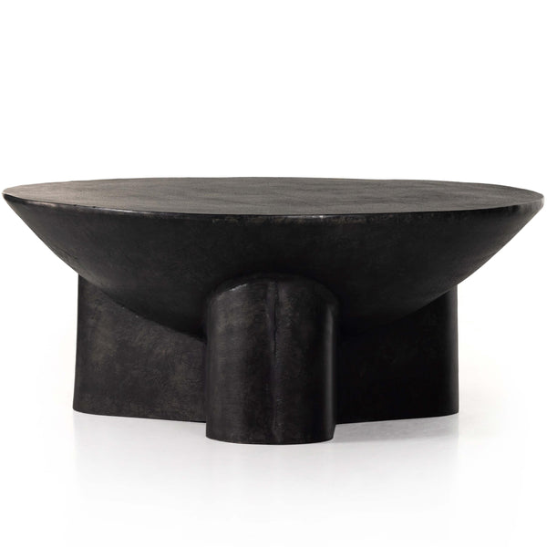 home fashion Sante Coffee Table Raw Black by Four Hands