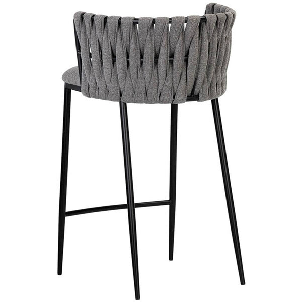 Home Fashion Sarai Counter Stool Belfast Koala Grey
