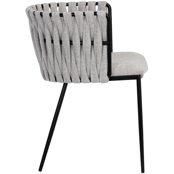 Home Fashion Sarai Dining Chair Belfast Heather Grey Set Of 2
