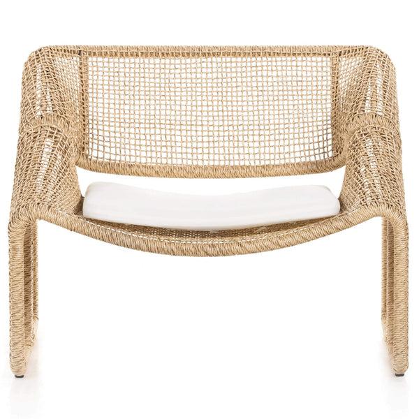 Home Fashion Selma Outdoor Chair Natural Hyacinth By Four Hands