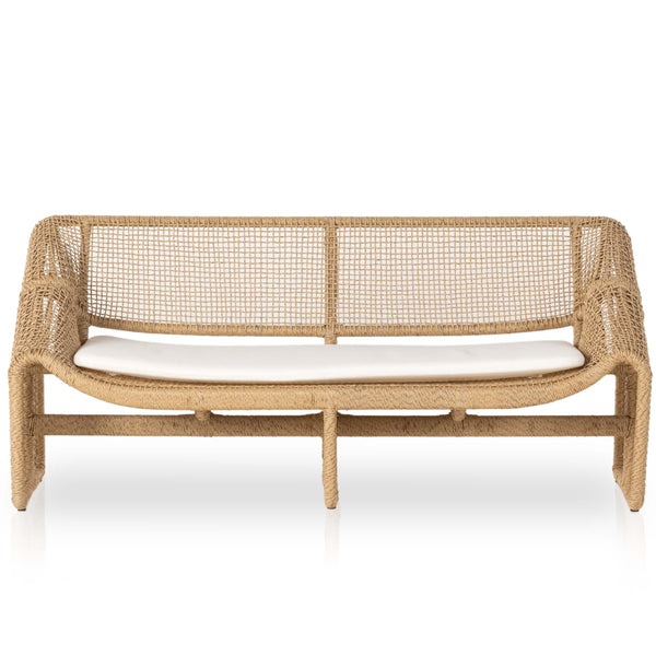 home fashion Selma Outdoor Sofa Faux Hyacinth by Four Hands