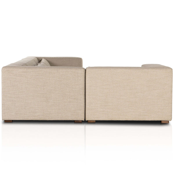 Home Fashion Sena 4 Piece RAF Sectional Alcala Wheat By Four Hands