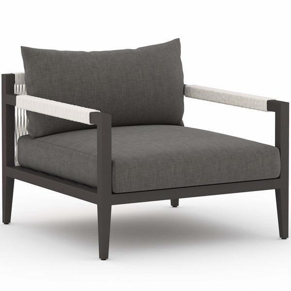 home fashion Sherwood Outdoor Chair Charcoal/Bronze by Four Hands