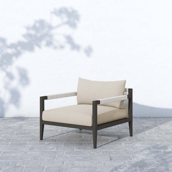 Home Fashion Sherwood Outdoor Chair Faye Sand/Bronze By Four Hands