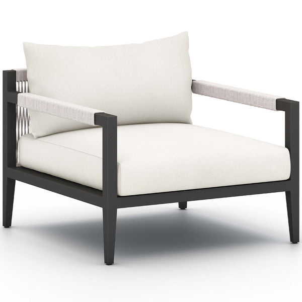 home fashion Sherwood Outdoor Chair Natural Ivory/Bronze by Four Hands