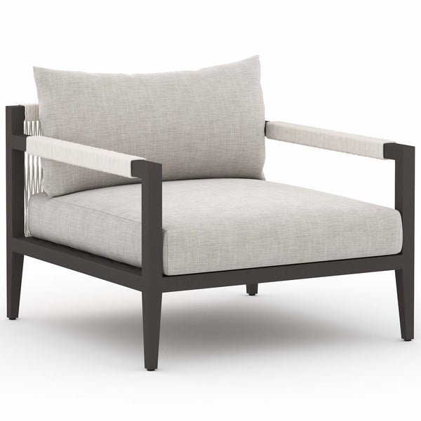 home fashion Sherwood Outdoor Chair Stone Grey/Bronze by Four Hands