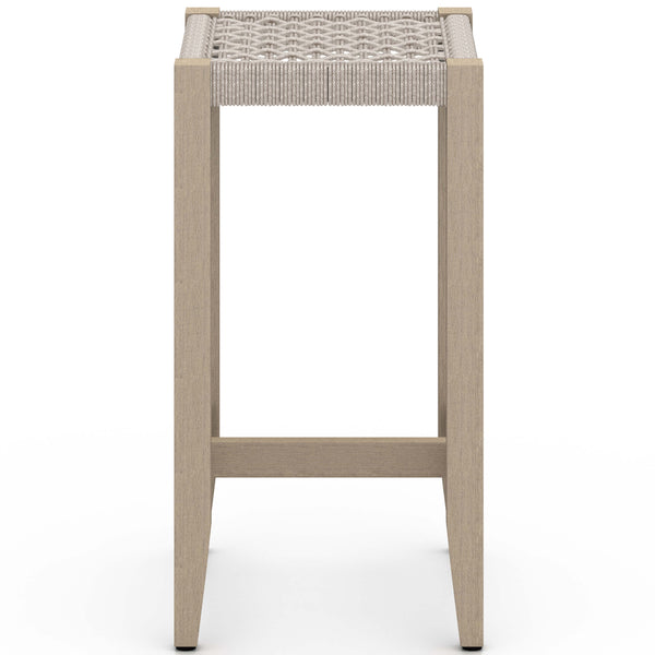 Home Fashion Sherwood Outdoor Counter Stool Washed Brown By Four Hands