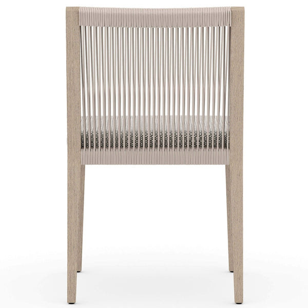 Home Fashion Sherwood Outdoor Dining Chair Faye Ash/Washed Brown Set Of 2 By Four Hands