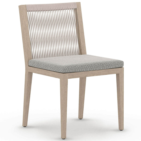 home fashion Sherwood Outdoor Dining Chair Faye Ash/Washed Brown Set of 2 by Four Hands