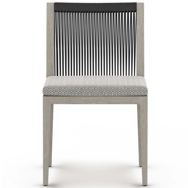Home Fashion Sherwood Outdoor Dining Chair Faye Ash/Weathered Grey Set Of 2 By Four Hands