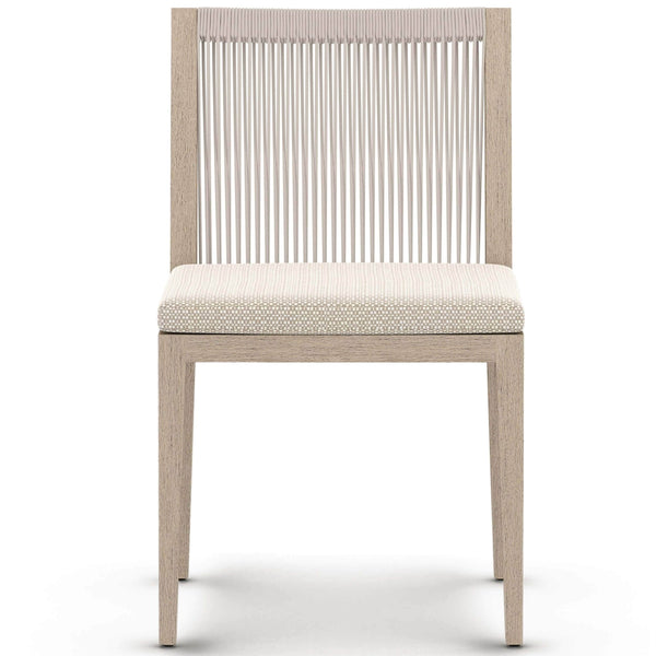 Home Fashion Sherwood Outdoor Dining Chair Faye Sand/Washed Brown Set Of 2 By Four Hands