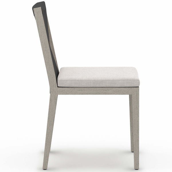 Home Fashion Sherwood Outdoor Dining Chair Stone Grey/Weathered Grey Set Of 2 By Four Hands