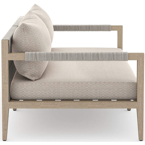 Home Fashion Sherwood Outdoor Sofa Faye Sand/Washed Brown By Four Hands