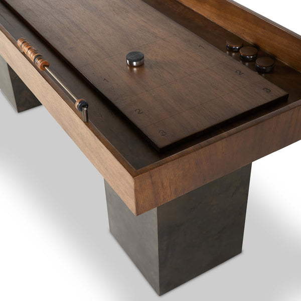 Home Fashion Shuffleboard Table Carbonized Black By Four Hands