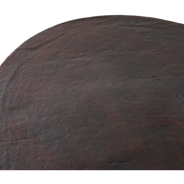 Home Fashion Simone Oval Coffee Table Antique Rust By Four Hands