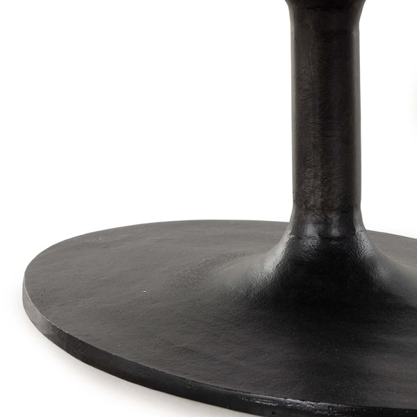 Home Fashion Simone Oval Coffee Table Raw Black By Four Hands