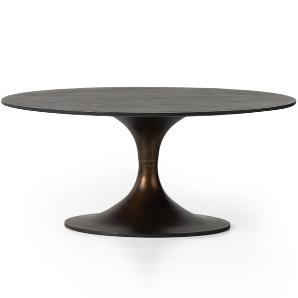 home fashion Simone Round Coffee Table Antique Rust by Four Hands