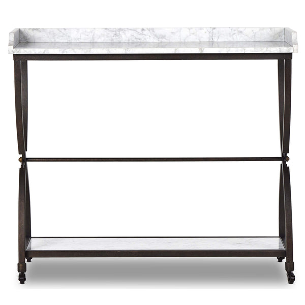 Home Fashion Six Beers Table White Marble By Four Hands