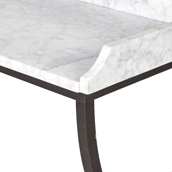 Home Fashion Six Beers Table White Marble By Four Hands