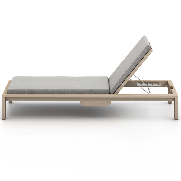 Home Fashion Sonoma Outdoor Chaise Washed Brown Faye Ash By Four Hands