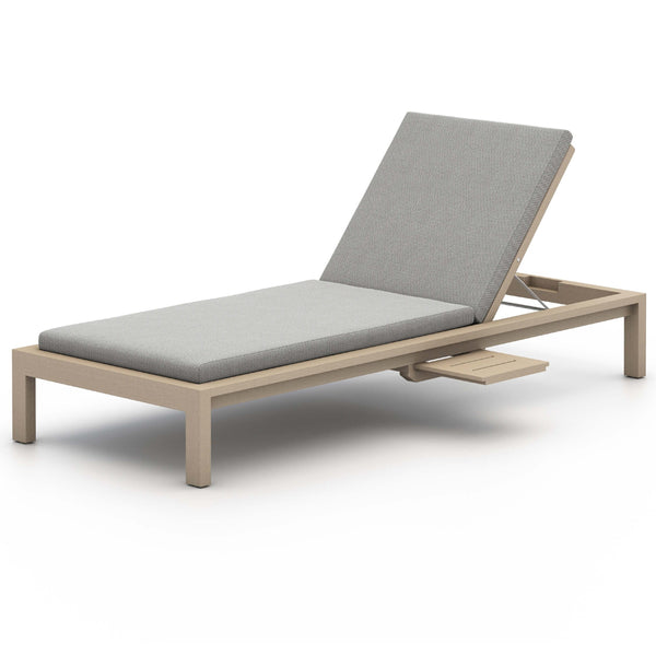 home fashion Sonoma Outdoor Chaise Washed Brown Faye Ash by Four Hands