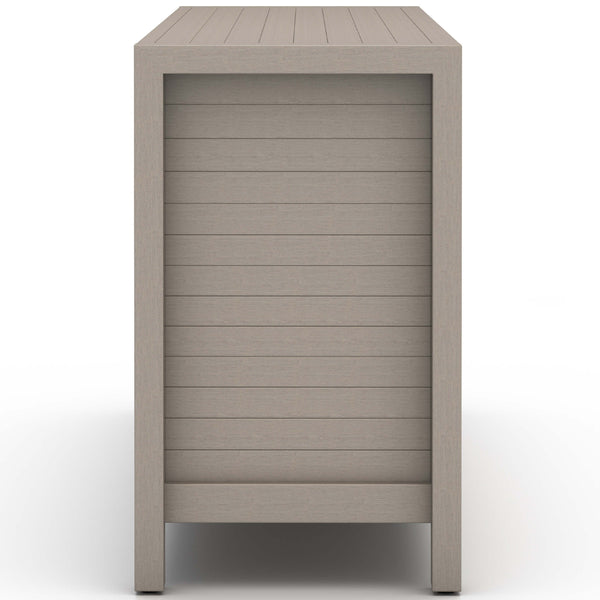Home Fashion Sonoma Outdoor Sideboard Weathered Grey By Four Hands