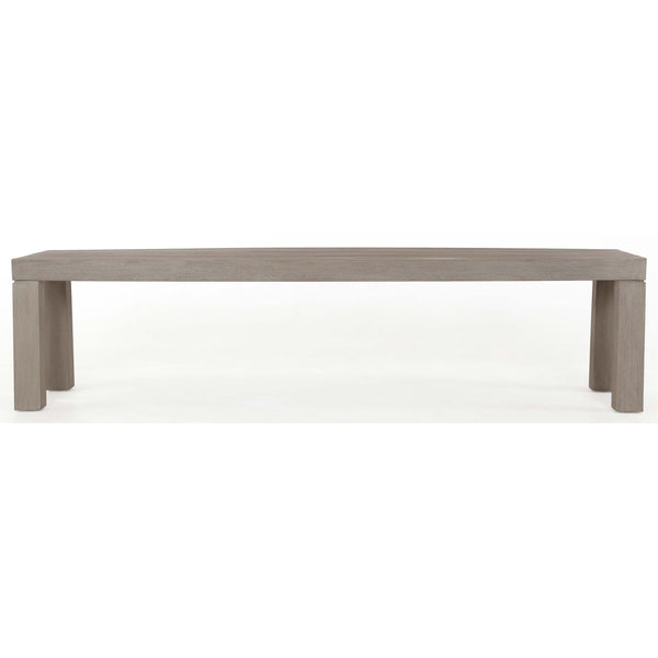 Home Fashion Sonora Outdoor Dining Bench Weathered Grey By Four Hands
