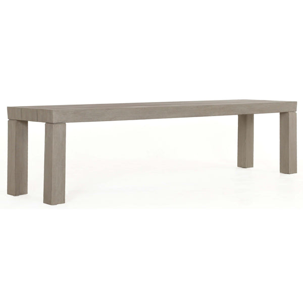 home fashion Sonora Outdoor Dining Bench Weathered Grey by Four Hands