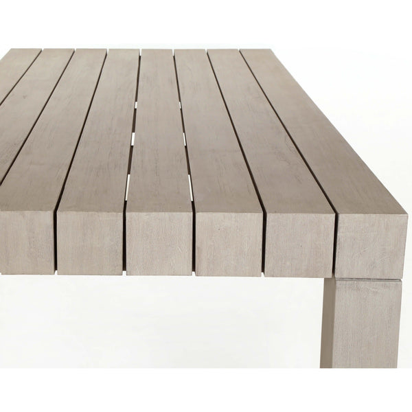 Home Fashion Sonora Outdoor Dining Table Weathered Grey By Four Hands