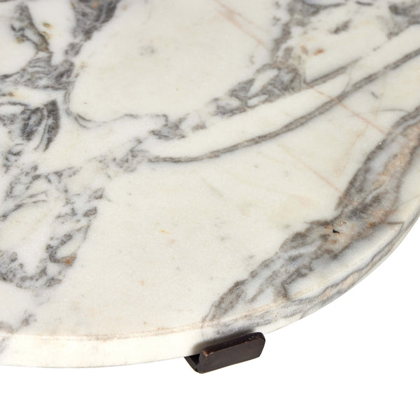 Home Fashion Sophie End Table White Marble By Four Hands