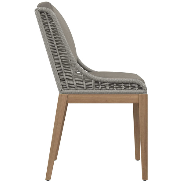 Home Fashion Sorrento Outdoor Dining Chair Palazzo Taupe/Natural Set Of 2