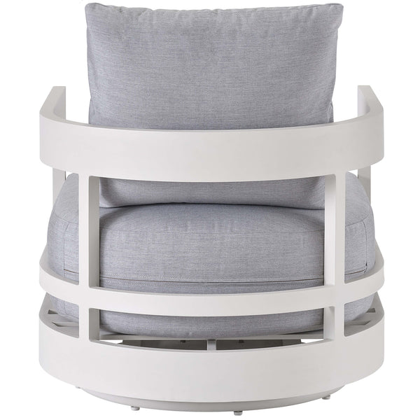 Home Fashion South Beach Outdoor Swivel Chair Granite