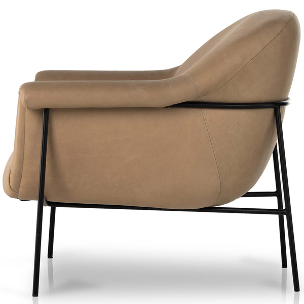 Home Fashion Suerte Leather Chair Palermo Nude By Four Hands