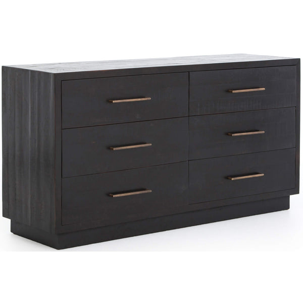 home fashion Suki 6 Drawer Dresser Burnished Black by Four Hands