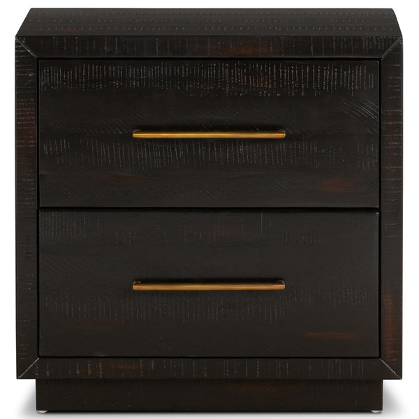 Home Fashion Suki Nightstand Burnished Black By Four Hands