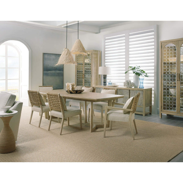 Home Fashion Surfrider Woven Back Dining Chair Set Of 2